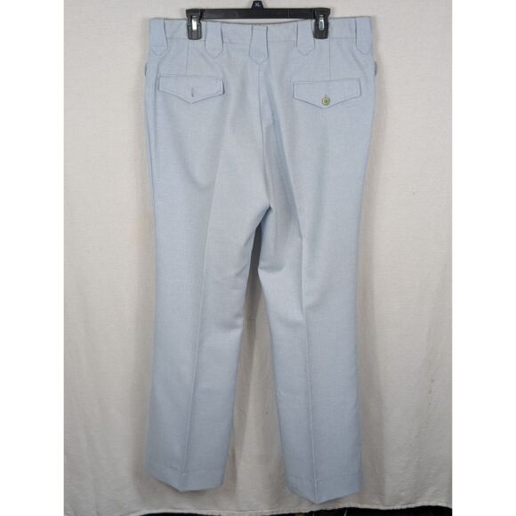 Vintage HbarC Ranchwear Pants Light Blue Men's Size 36x32 - Picture 8 of 12